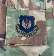 US Air Force Woodland BDU Ceket Unisex (S Beden)