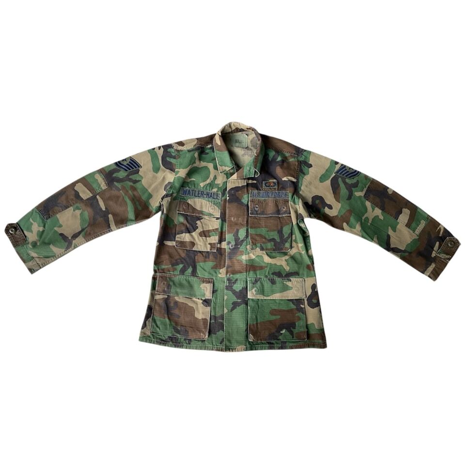 US Air Force Woodland Ceket Broveli Unisex (S-M Beden)