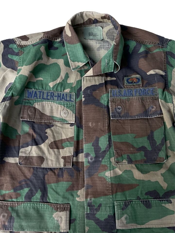 US Air Force Woodland Ceket Broveli Unisex (S-M Beden)