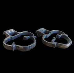 2 Adet 10x12.5 cm. Vintage Bronz Kapı Kulpu Lotu