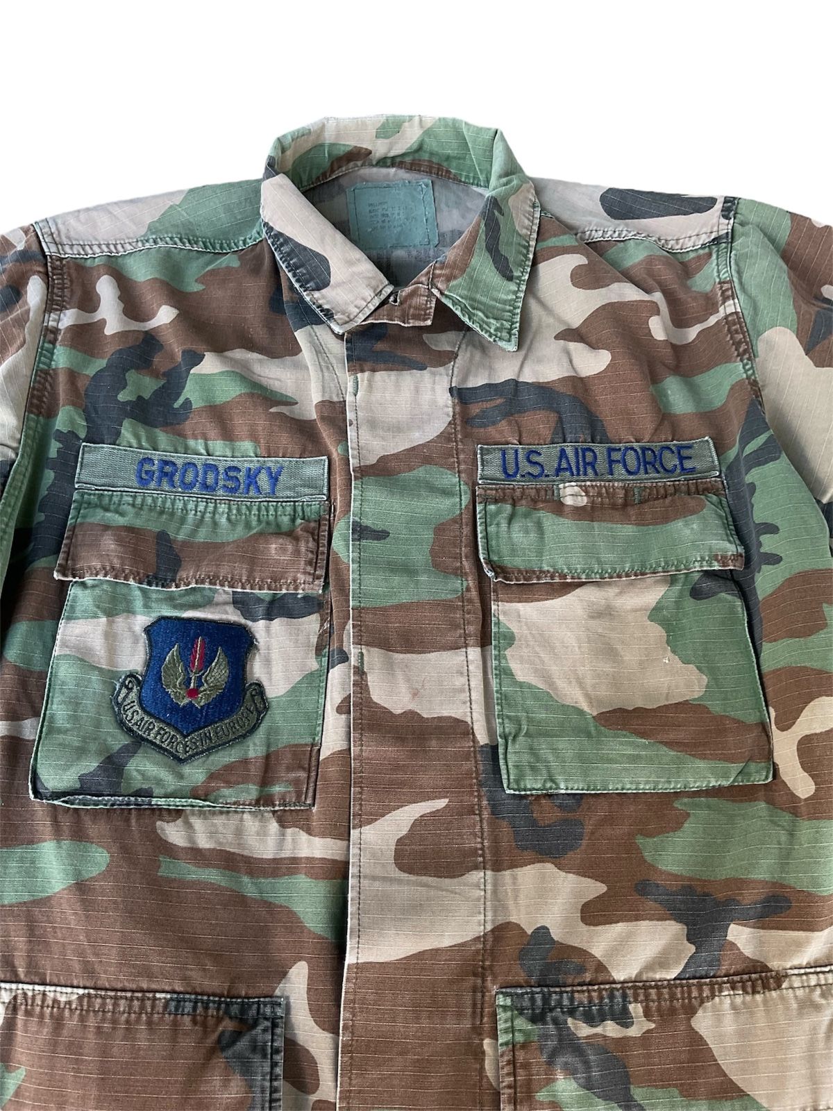 Us Air Force Woodland Ceket Unisex (S-M Beden) Grodsky
