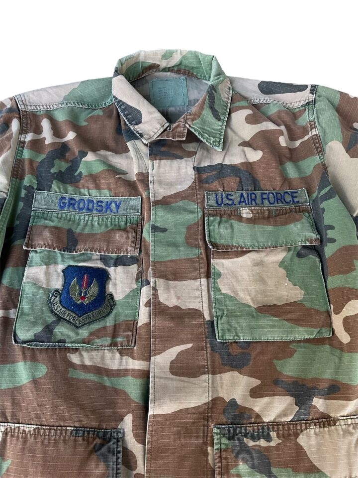 Us Air Force Woodland Ceket Unisex (S-M Beden) Grodsky