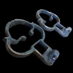 2 Adet 10x12.5 cm. Vintage Bronz Kapı Kulpu Lotu