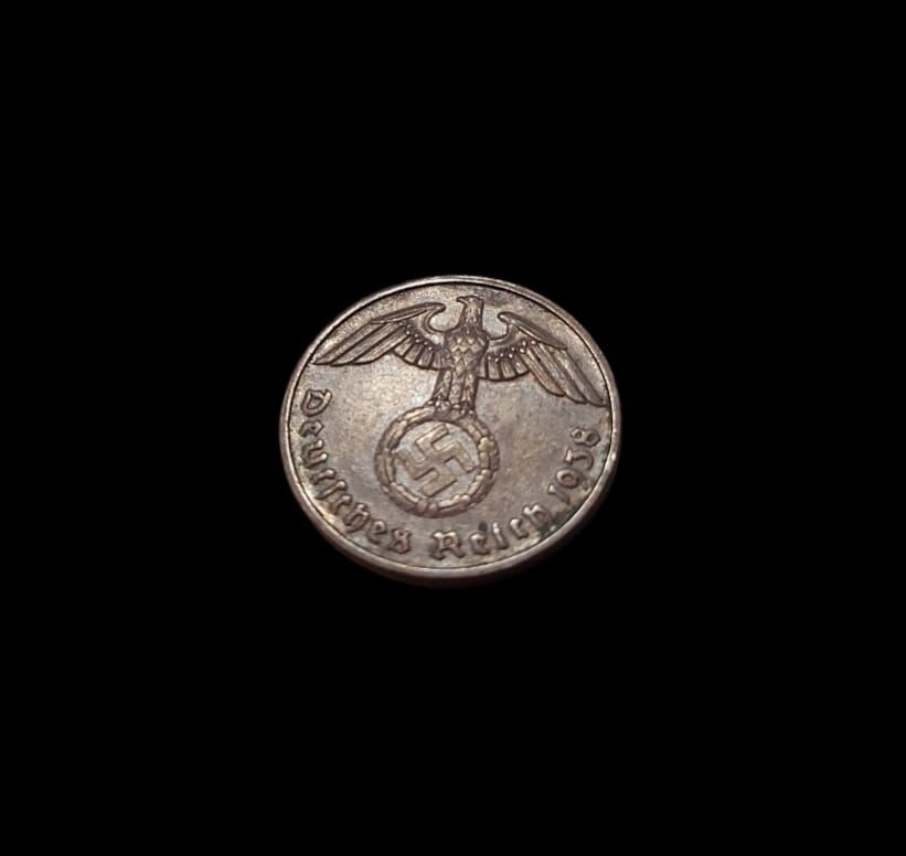2 Pfenning Almanya 1938