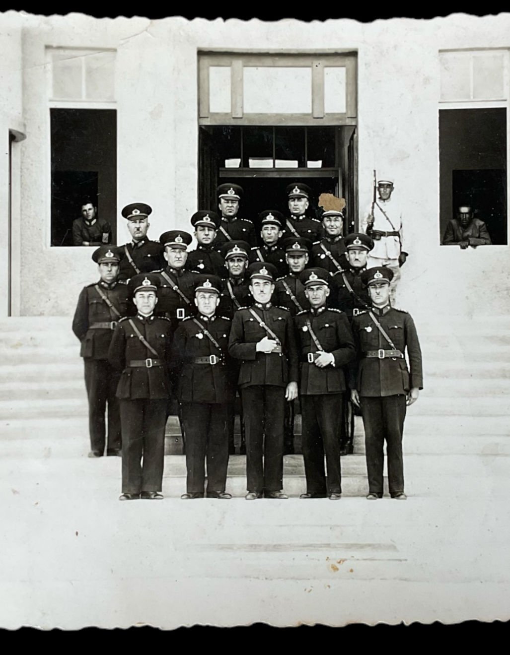 1927 Tarihli Cumhuriyet Başları Subay Mezuniyet Fotoğrafı