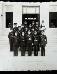 1927 Tarihli Cumhuriyet Başları Subay Mezuniyet Fotoğrafı