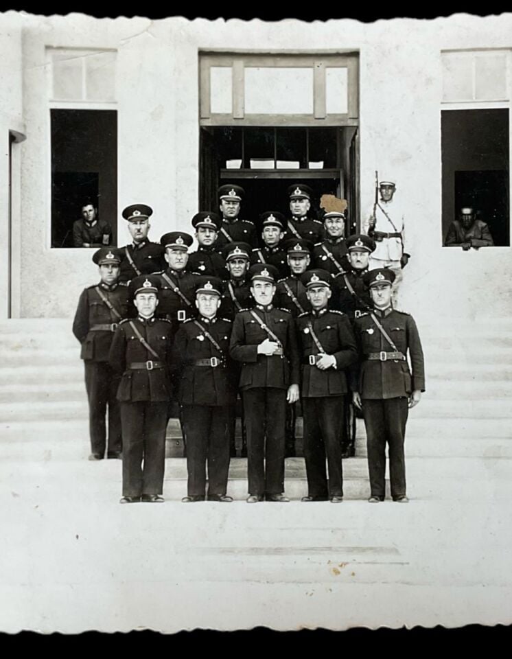 1927 Tarihli Cumhuriyet Başları Subay Mezuniyet Fotoğrafı
