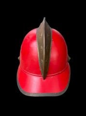 Osmanlı Dönemi İtfaiyeci Bareti (Orjinal Kokart ve Sakındırağı İle)