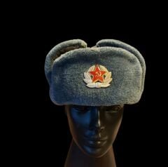 Sovyet Askeri Ushankası (58 Numara) Orjinal Sıfır Ürün