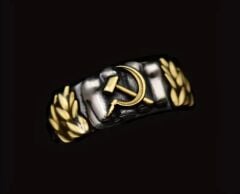 Sovyet Ayarlanabilir Yüzük Modeli Unisex