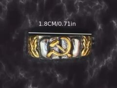 Sovyet Ayarlanabilir Yüzük Modeli Unisex