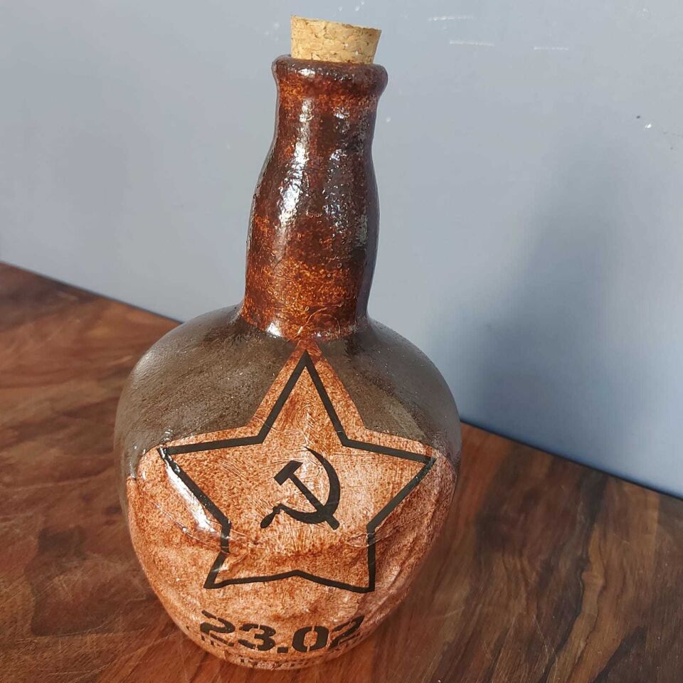 Çok Amaçlı Dekoratif Porselen Şişe