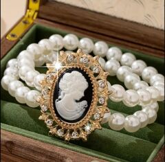 Donna Avrupa Tarzı Çift Katmanlı Bileklik Modeli