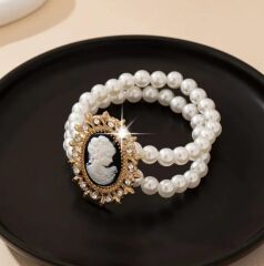 Donna Avrupa Tarzı Çift Katmanlı Bileklik Modeli