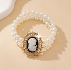 Donna Avrupa Tarzı Çift Katmanlı Bileklik Modeli