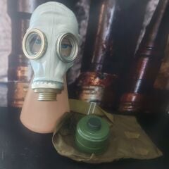 Rus GP-5 Gaz Maskesi +Gost Filitre+Çantası (Sıfır Ürün)