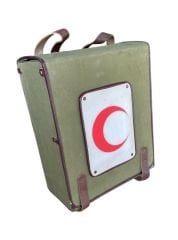 35x43x14 cm. 1940-1950 Kızılay Çanta (Orjinal Ürün)