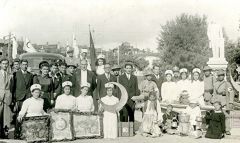 35x43x14 cm. 1940-1950 Kızılay Çanta (Orjinal Ürün)