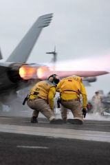 1960'lar US Uçak Gemisi Pist Kontrol Ses Engelleyici Kulaklık