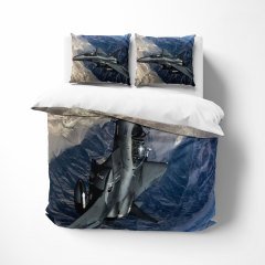 Çift Kişilik Nevresim Takımı (Uçak Desenli)