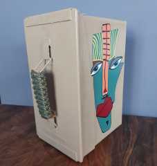 MR Motifli Dekoratif Metal Kutu