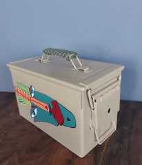 MR Motifli Dekoratif Metal Kutu