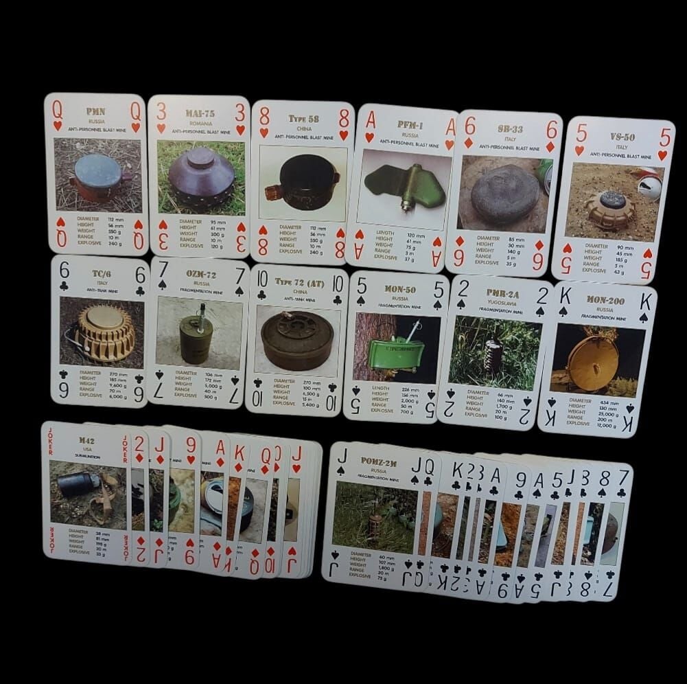 ABD Avrupa Komutanlığı  Askeri Görselli Oyun Kağıtları