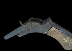 26 cm. Osmanlı Piştov Hali İle Dekoratif (Kolleksiyon Ürünü)