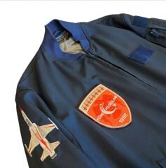 Türk Yıldızları Lacivert Renk Orjinal Uçuş Ceket (50-4/M-L Beden) Sıfır Ürün