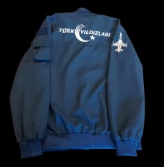 Türk Yıldızları Lacivert Renk Orjinal Uçuş Ceket (48-4/M Beden) Sıfır Ürün