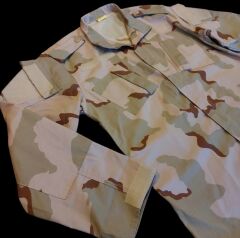 Mil-Tec Sturm Ripstop Taktik Çöl Kamuflaj Ceket Unisex (M Beden) Sıfır Ürün