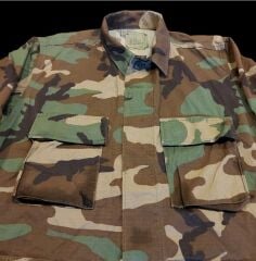 ABD Hava Kuvvetleri Orman Kamuflaj Ceket Unisex (S Beden) Sıfır Ayarında