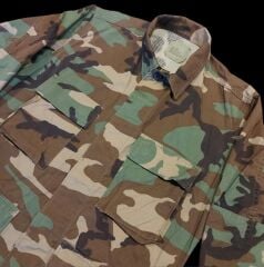 ABD Hava Kuvvetleri Orman Kamuflaj Ceket Unisex (S Beden) Sıfır Ayarında