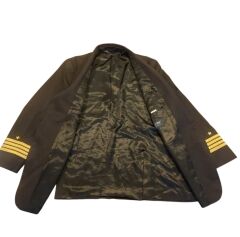 Türk Hava Yolları Pilot Ceket Metal Broveli (60 Beden-Özel Ölçü)