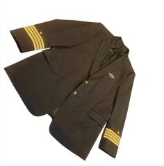 Türk Hava Yolları Pilot Ceket Metal Broveli (60 Beden-Özel Ölçü)