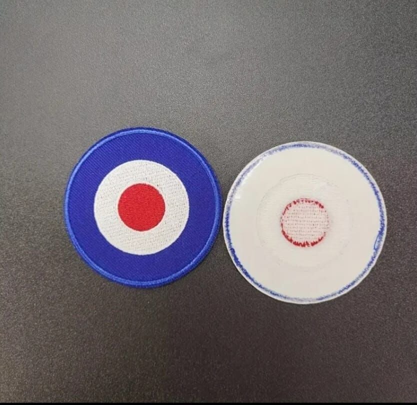 6 cm. Çap Ww2 Kraliyet Hava Kuvvetleri Nakış Peç