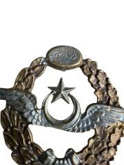 4x4 cm. Osmanlı Dönemi Havacı Metal Brove