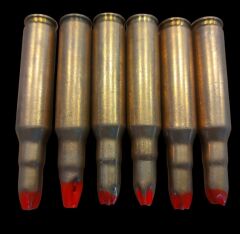6 Adet MKE 7.62x51 mm.Eğitim M. Lotu (Kullanılmamış)