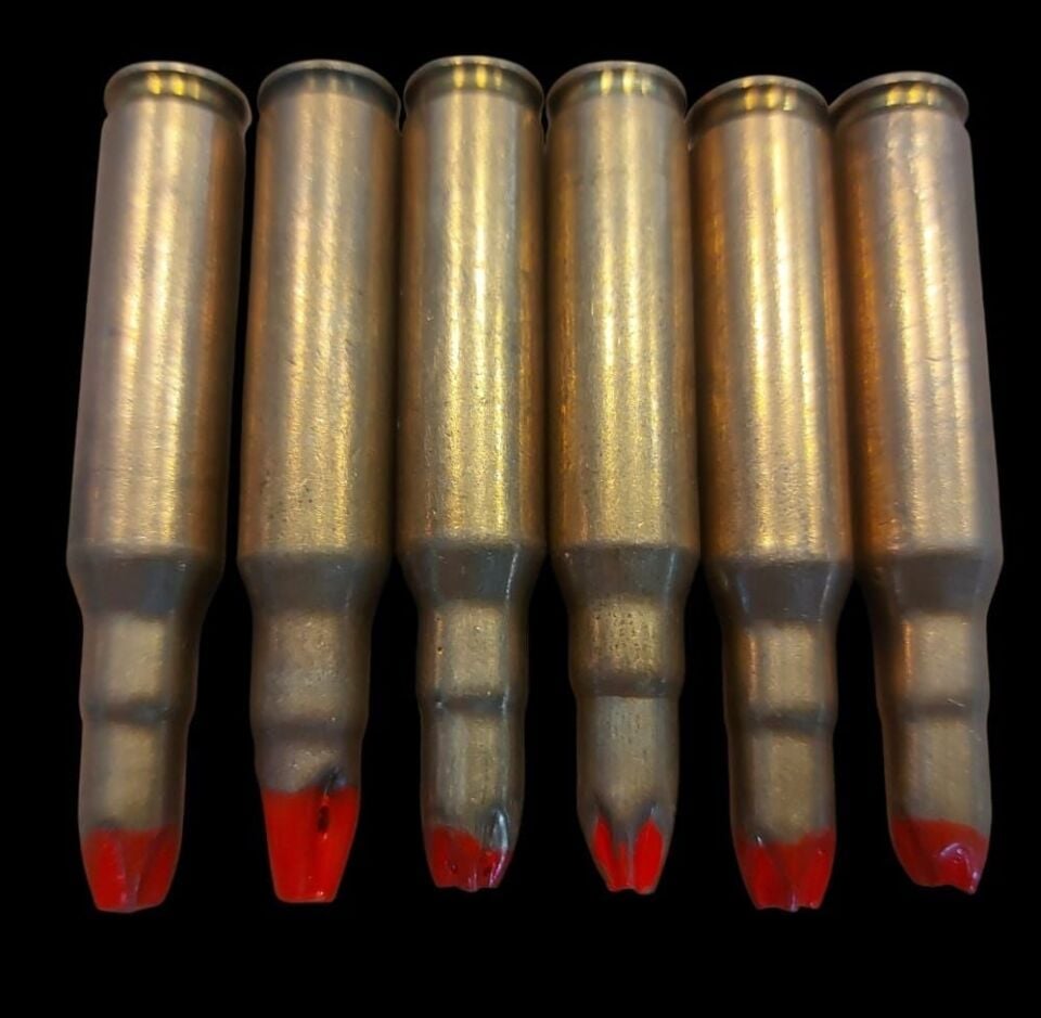 6 Adet MKE 7.62x51 mm.Eğitim M. Lotu (Kullanılmamış)
