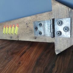 Dekoratif Ahşap Tasarımlık Yön Tayin Levhası