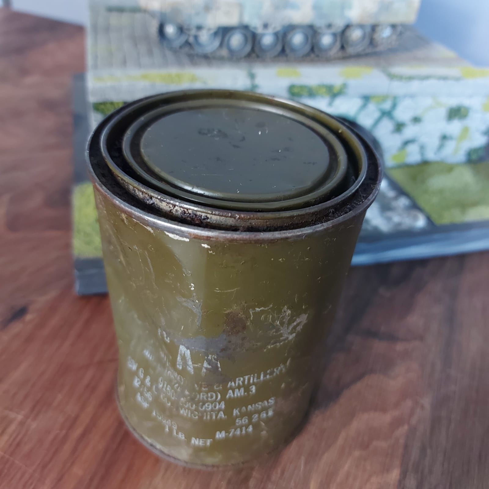 Kansas Askeri Yağ Tenekesi