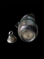 25 cm. Vintage Pirinç Termos Sürahi