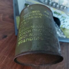 Island Askeri Yağ Tenekesi