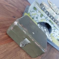 Dekoratif Metal Sis Bombası Kutusu