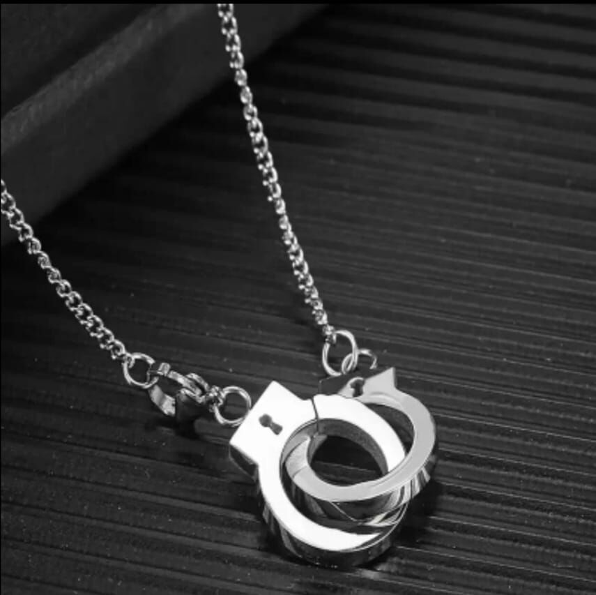 Trend Paslanmaz Çelik Kelepçe Kolye Unisex