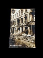 14x9 cm. 1918 Alman Devrimi Öncesi Savaşın Son Günleri Fotoğraf Karesi