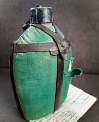 Vintage Aliminyum Askeri Matara Modeli