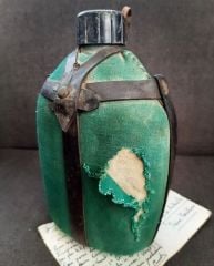 Vintage Aliminyum Askeri Matara Modeli