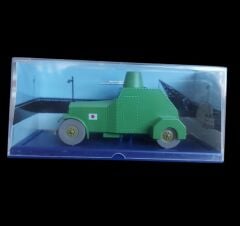 Herge Atlas Edition Tintin Le Lotus Bleu Zırhlı Araç 1/43-2004 Moulinsart Lisanslı