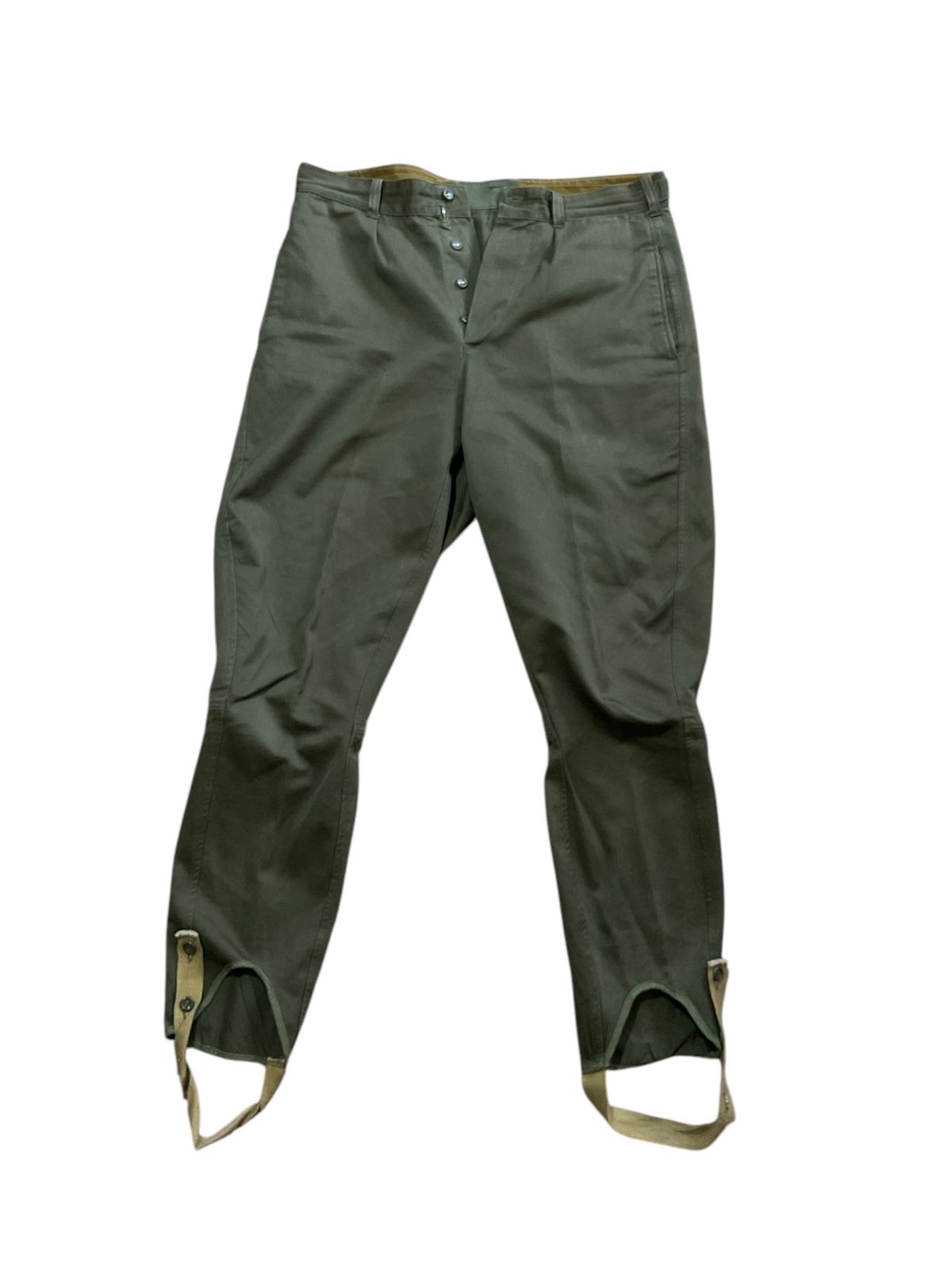 Avrupa Vaki Haki  Askeri Jodhpurs Pantalon Unisex (M Beden)